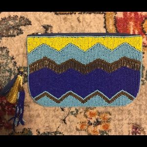 Beaded clutch